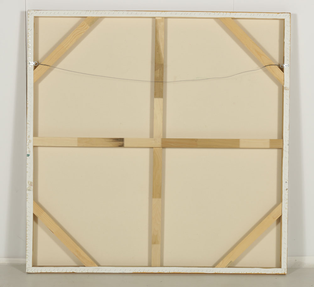 Kate Moss Acrylic Portrait Titled "Sister Kate with Chanel Rosary"