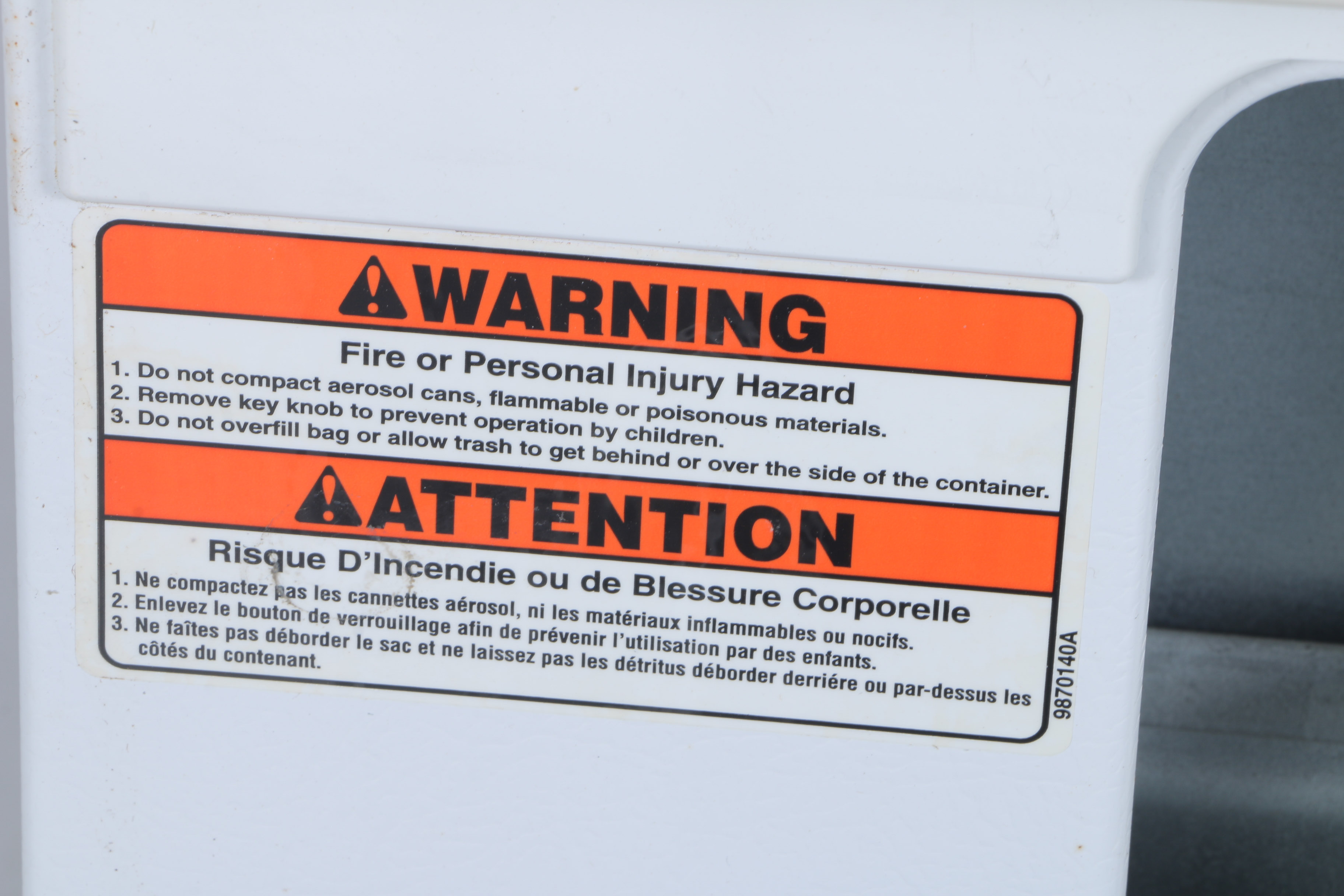 Kenmore Trash Compactor