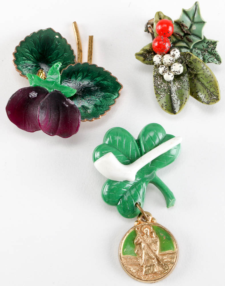 Collection of Holiday Themed Pins