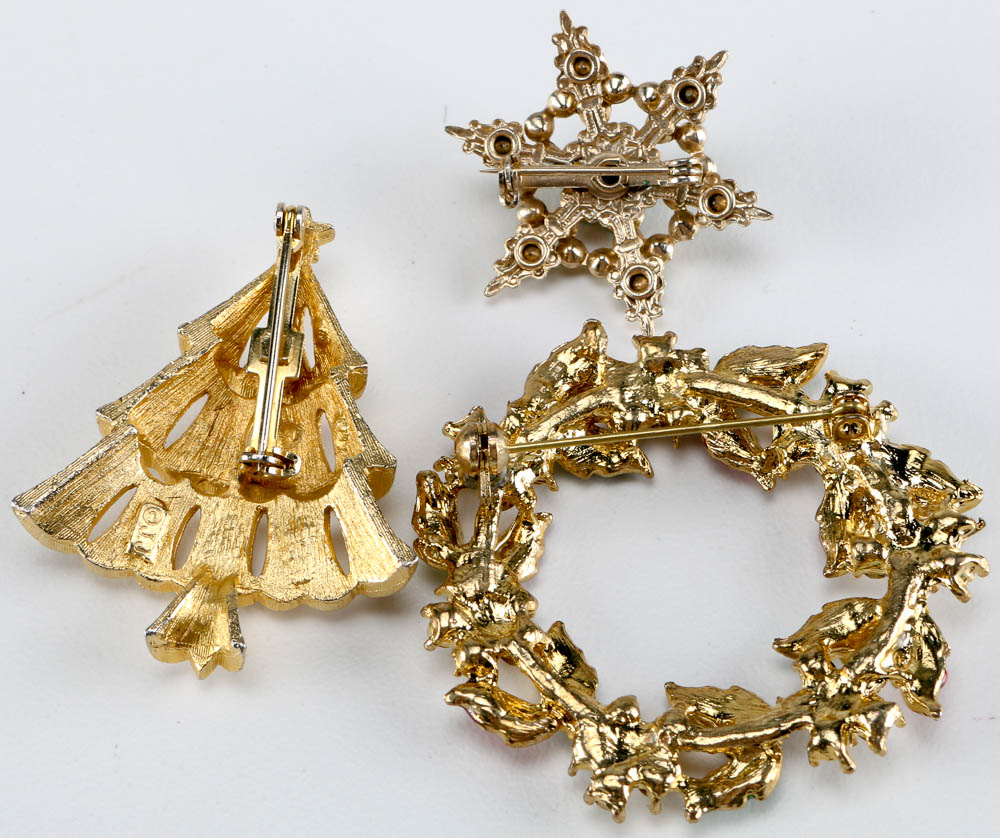 Collection of Holiday Themed Pins