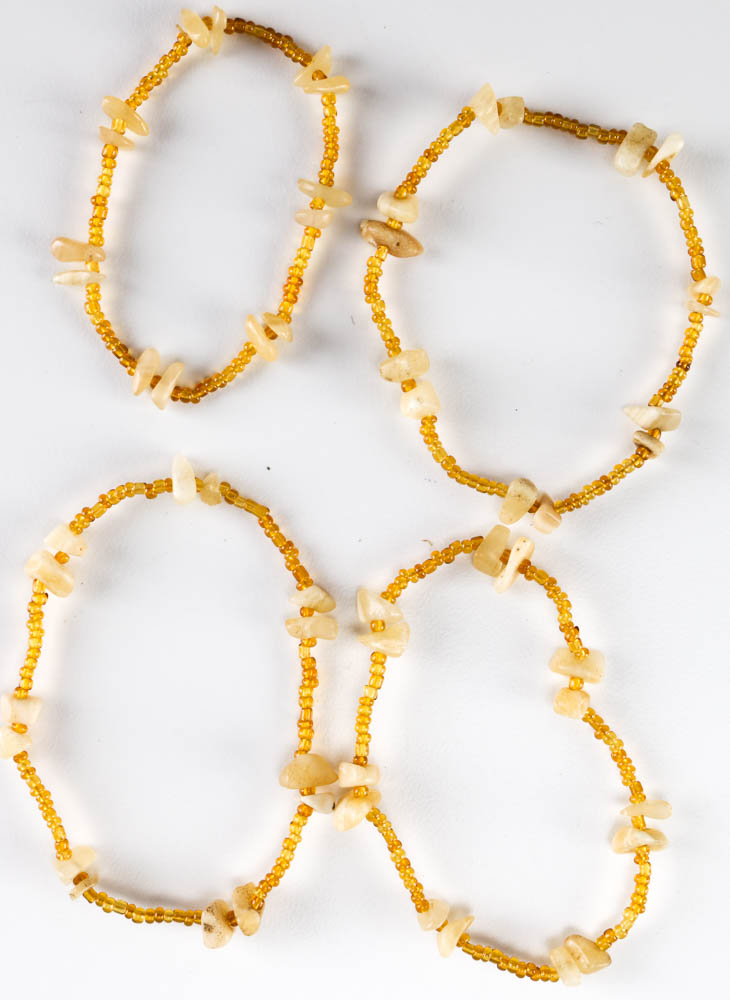 Assortment of Shell and Wood Jewelry