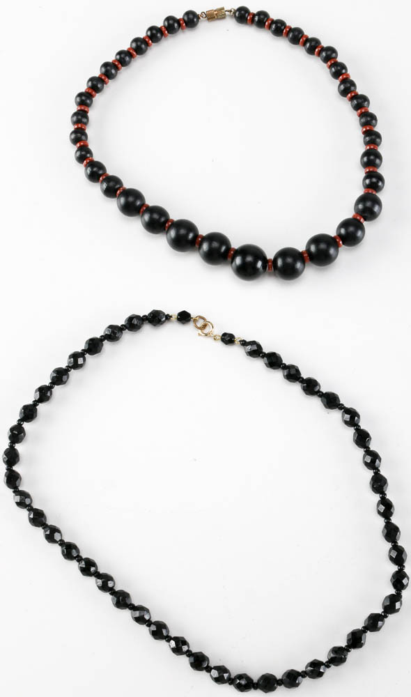 Assortment of Shell and Wood Jewelry