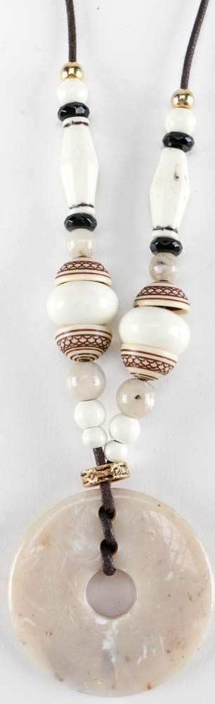 Assortment of Shell and Wood Jewelry