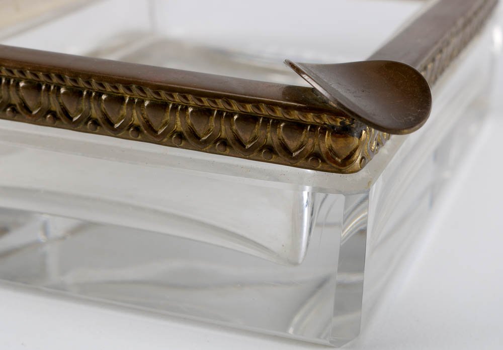 Glass Box and Ash Tray