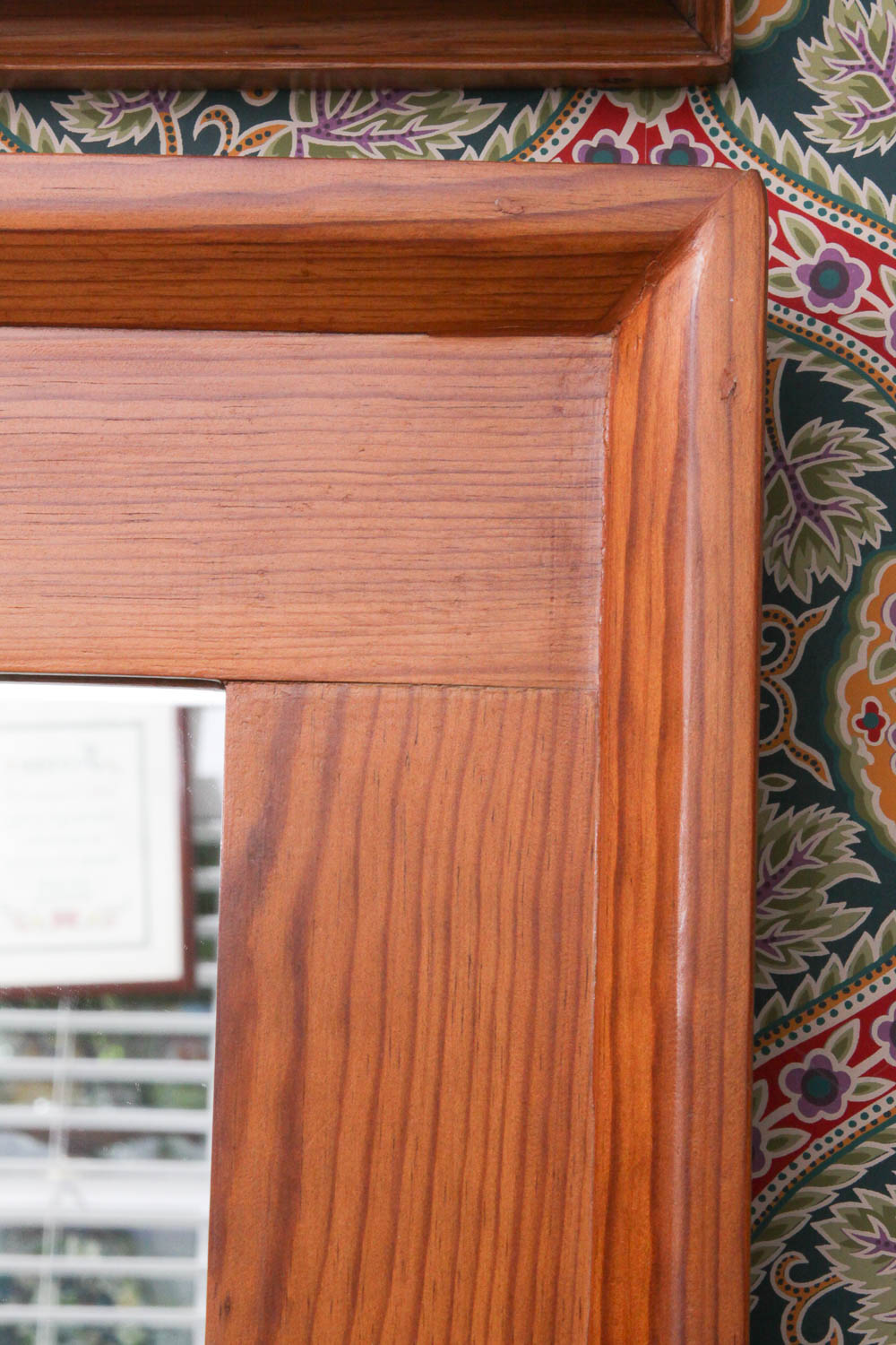 Pair of Pine Wall Mirrors