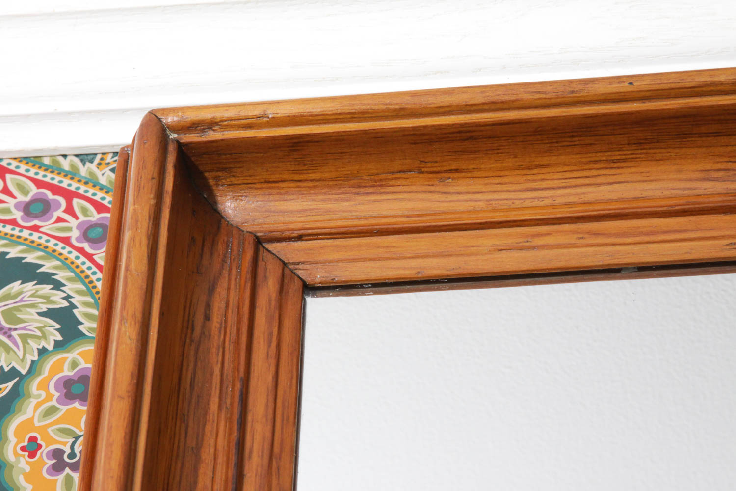 Pair of Pine Wall Mirrors