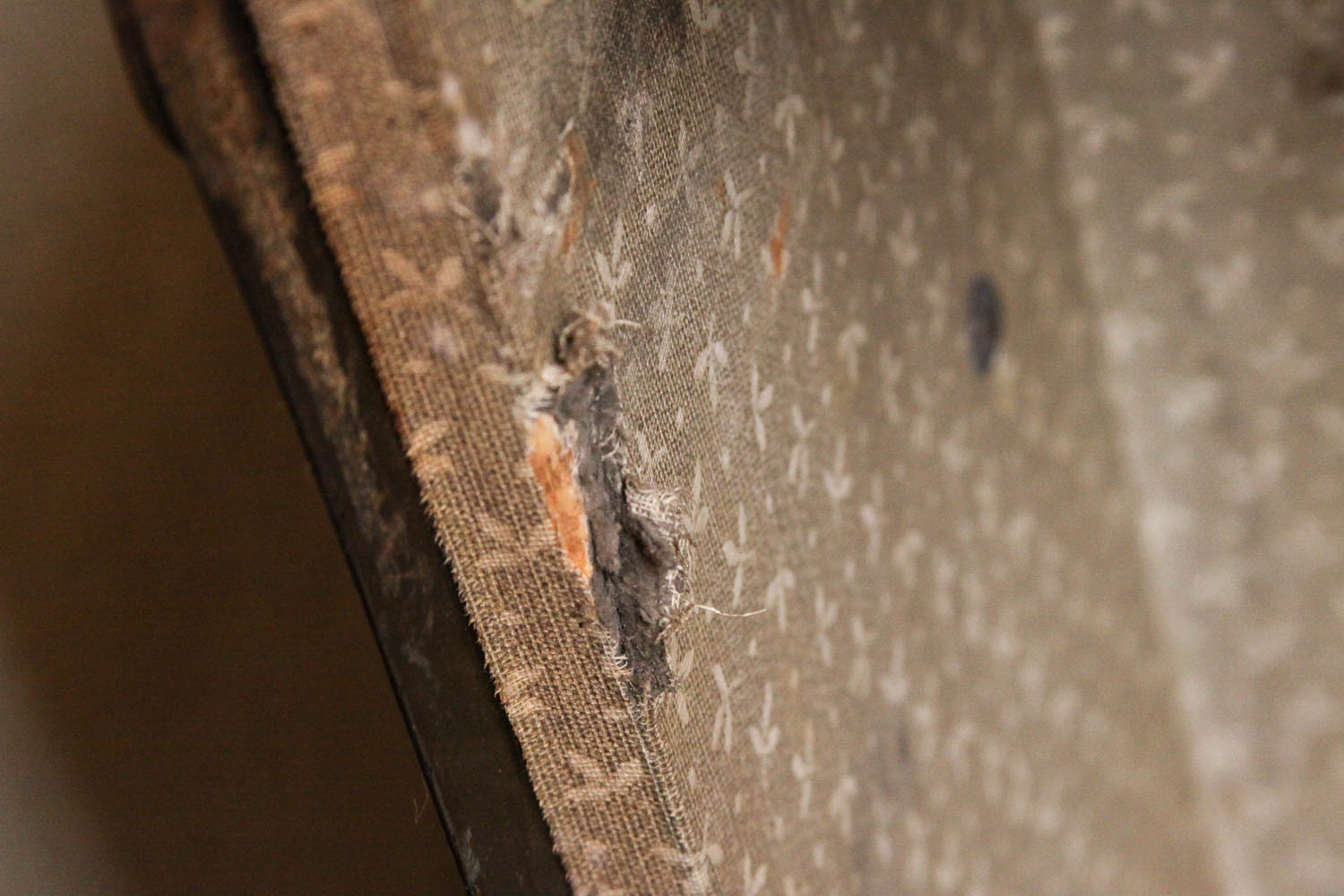 Antique H.W. Rountree & Bro. Leather Steamer Trunk