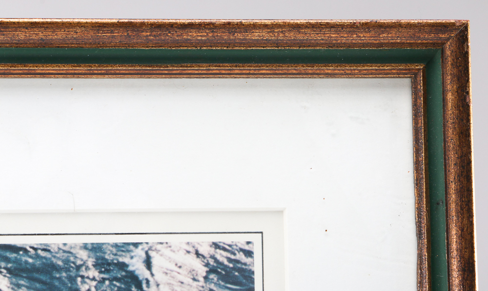 Tom Leutwiler Signed Offset Lithograph "Fiji Warrior"