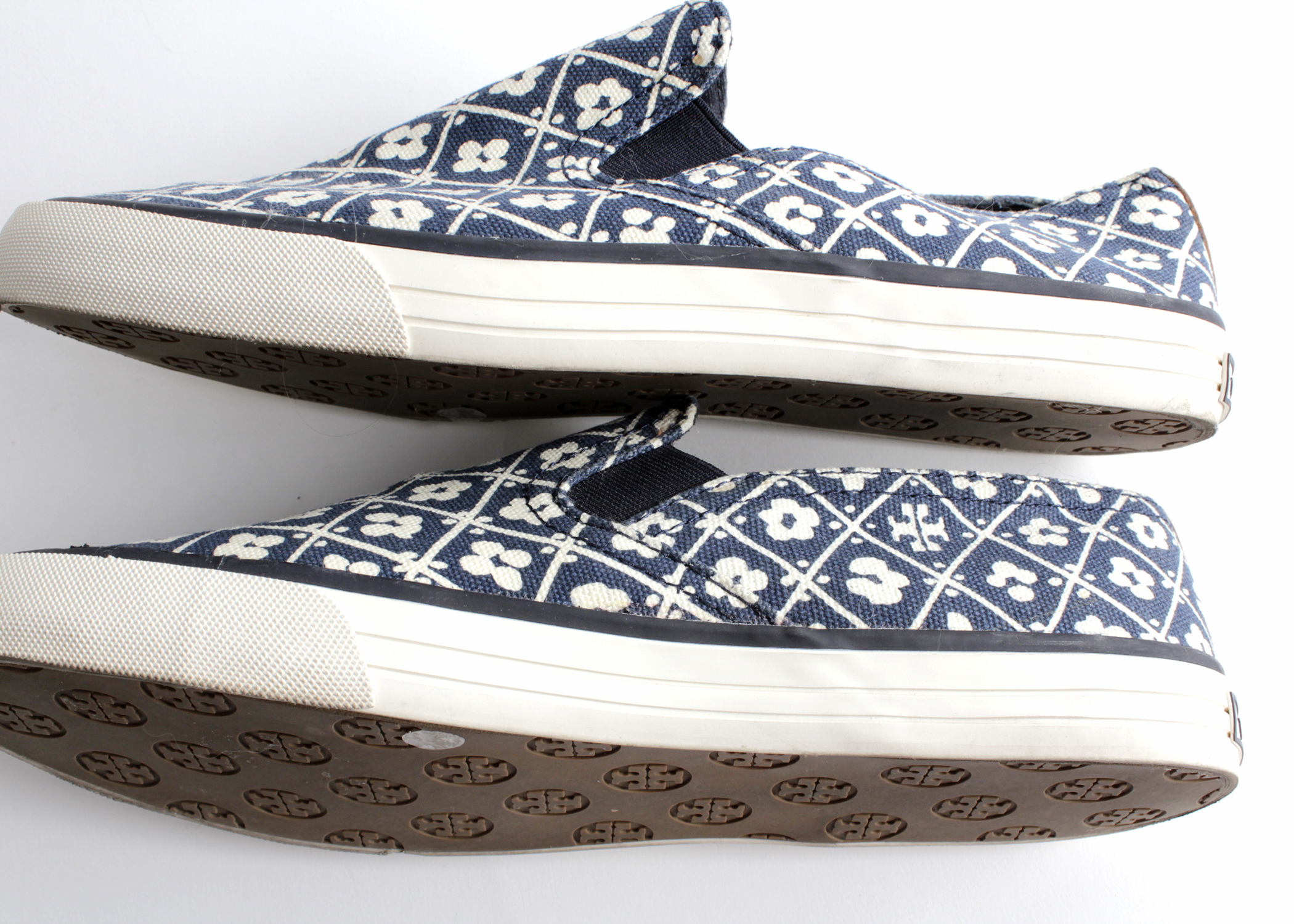 Women's Tory Burch Floral Canvas Shoes, Size 10