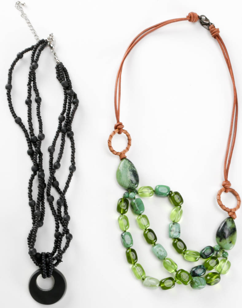 Assortment of Beaded and Tribal Jewelry