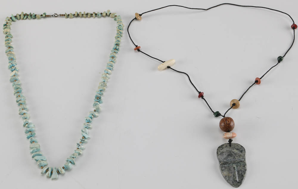 Assortment of Beaded and Tribal Jewelry