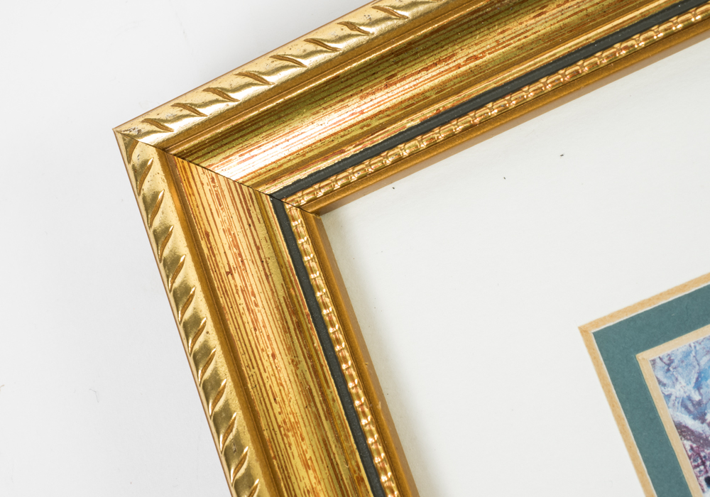 Linda Levine "Make Way for Ducklings Sculpture-Boston" Lithograph