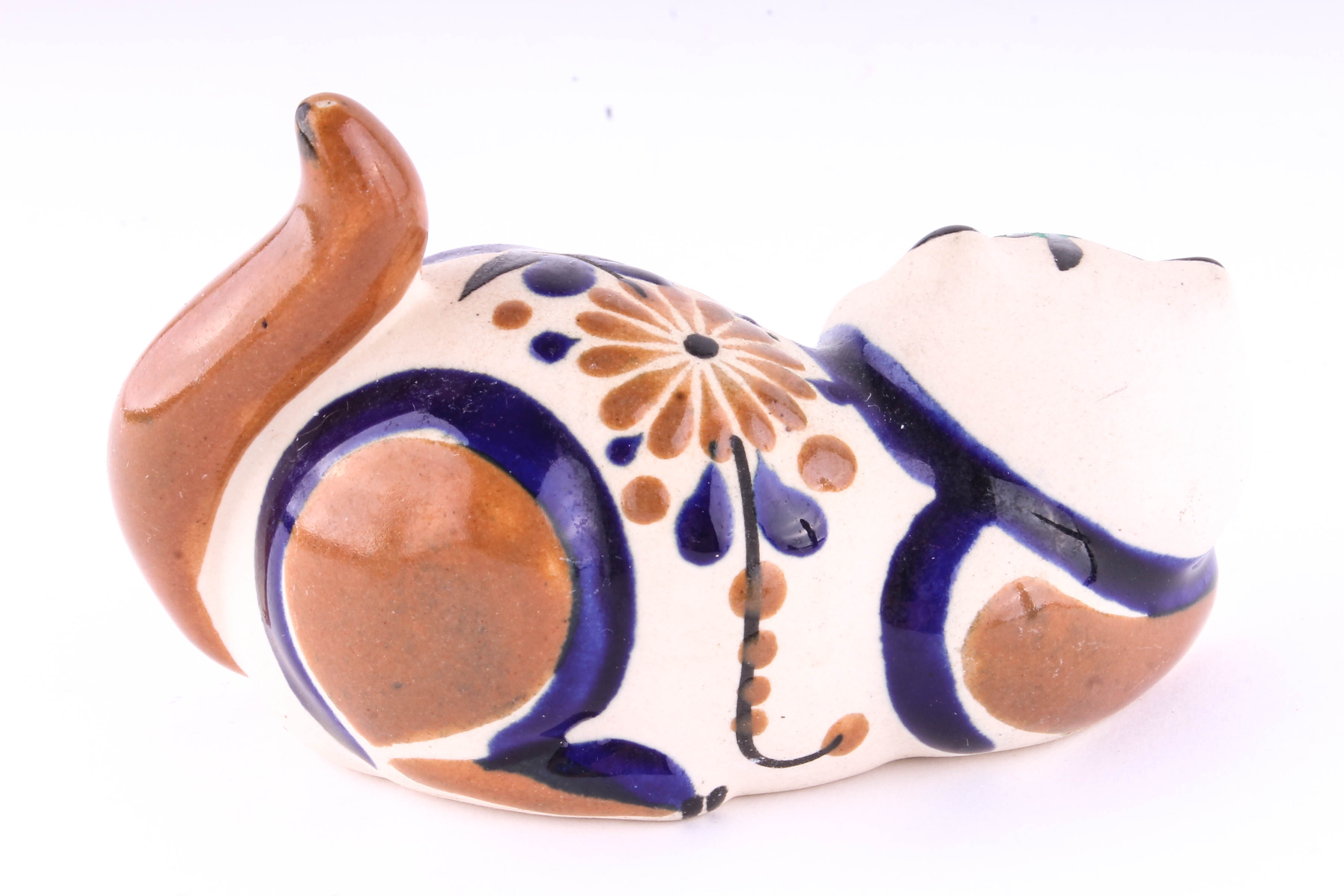 Assortment of Colorful Cat Decor