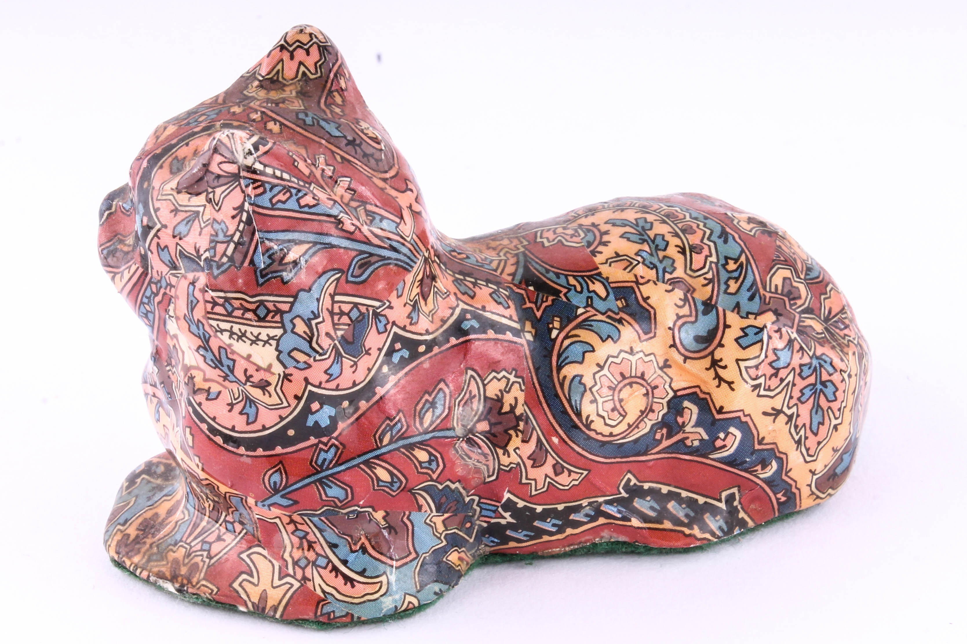 Assortment of Colorful Cat Decor