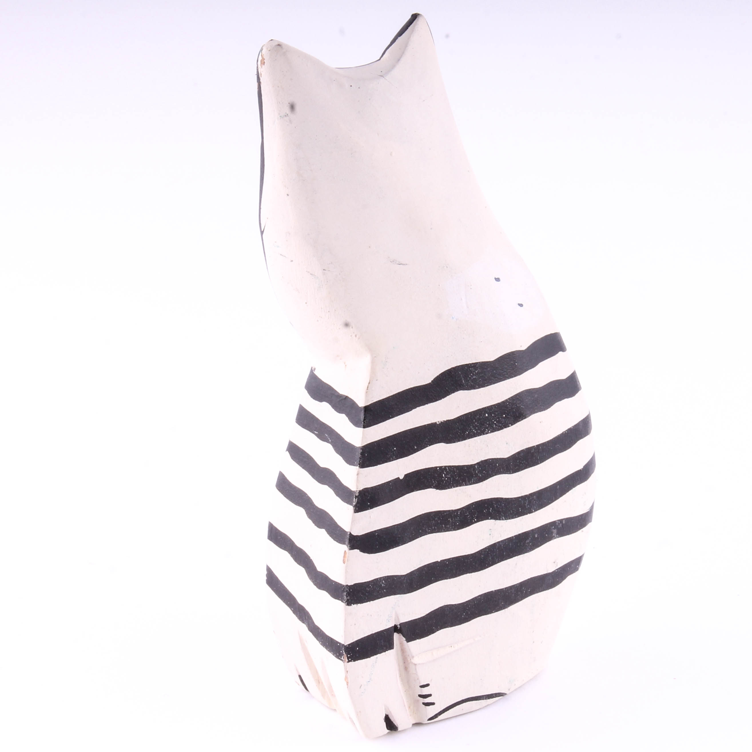 Assortment of Colorful Cat Decor