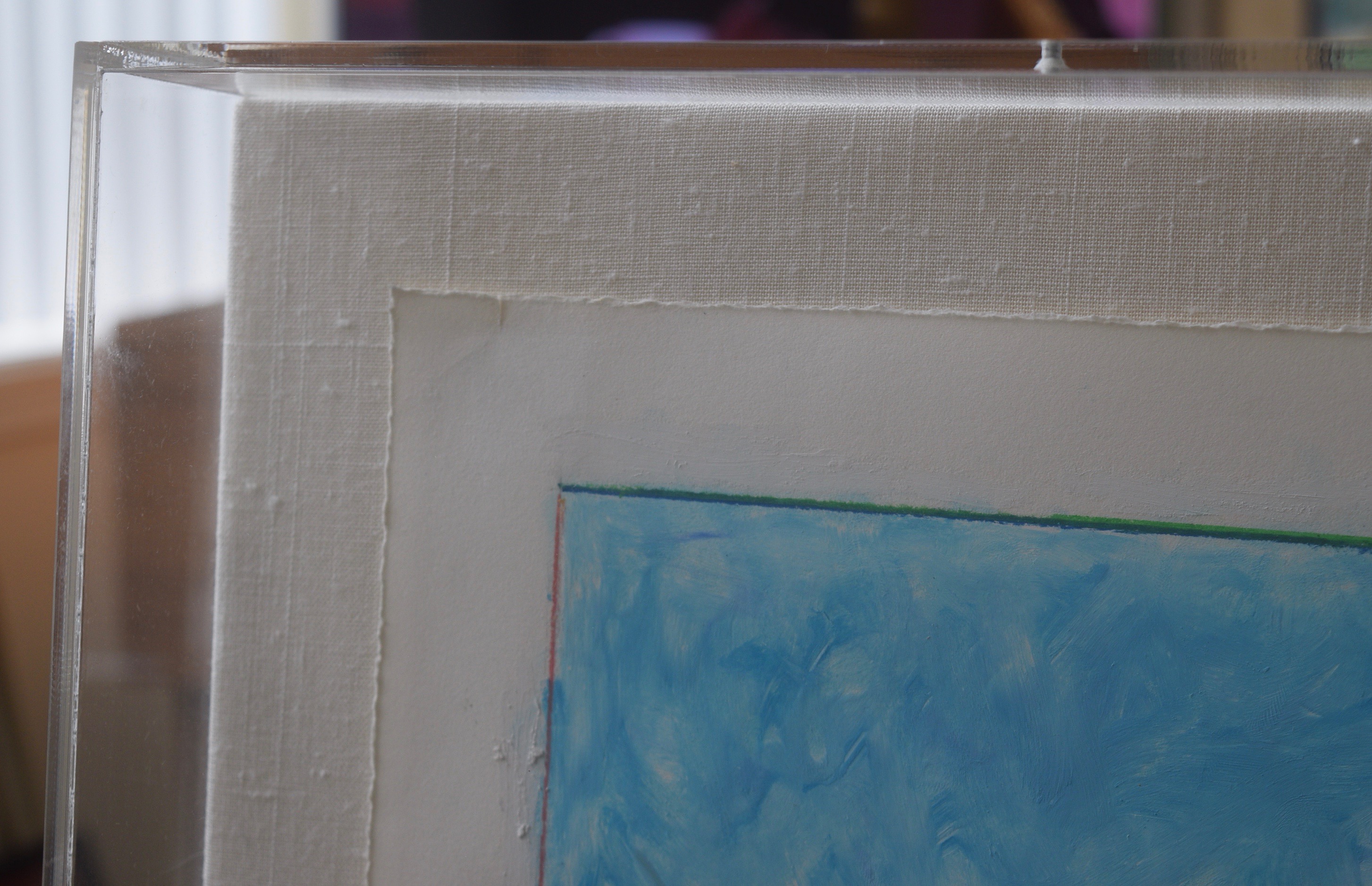 John Kluesener Original Oil Pastel Drawing