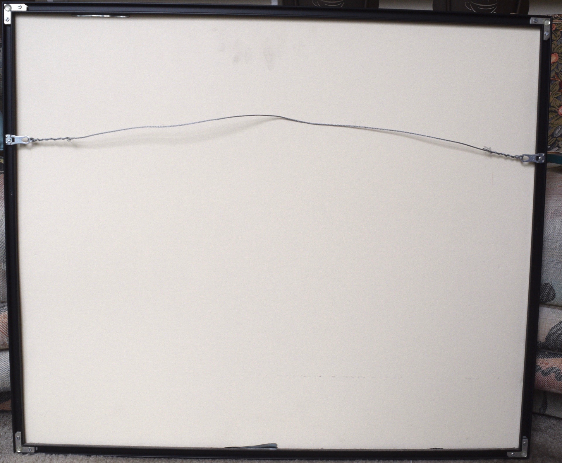 John Kluesener Original Oil Pastel Drawing