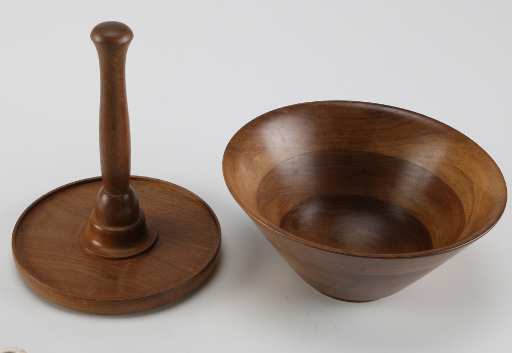Selection of Wood and Ceramic Kitchen Items
