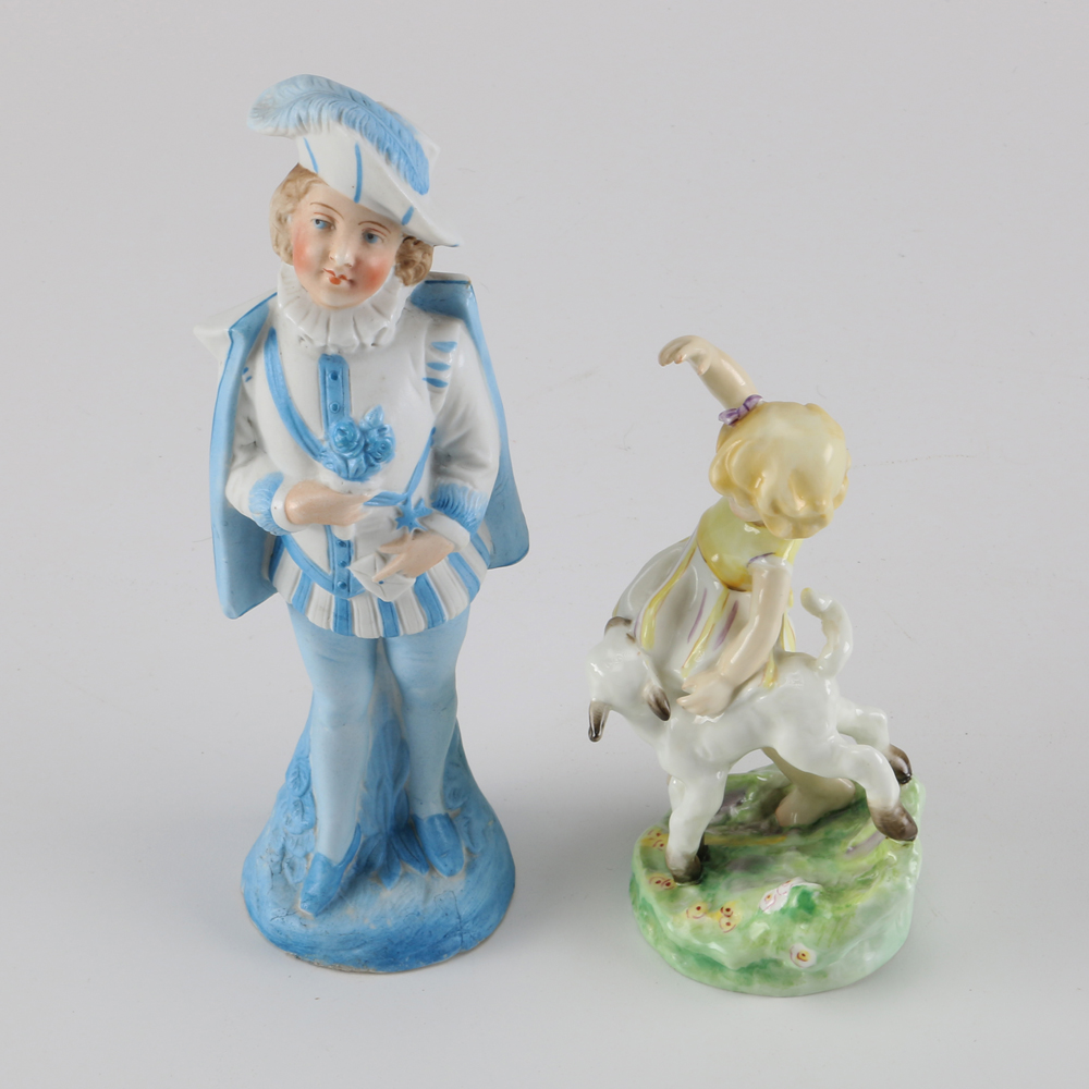 Ceramic Figurines Including Royal Worcester