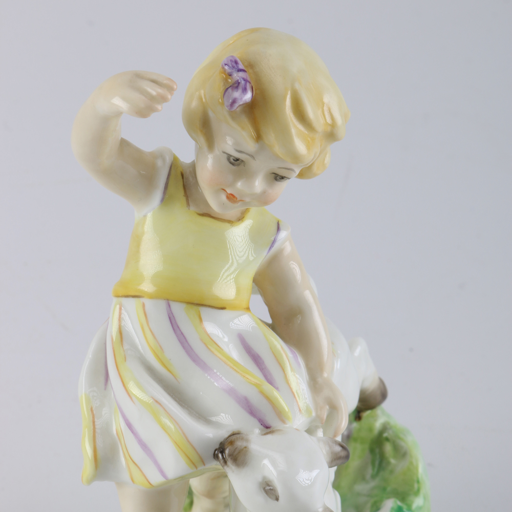 Ceramic Figurines Including Royal Worcester