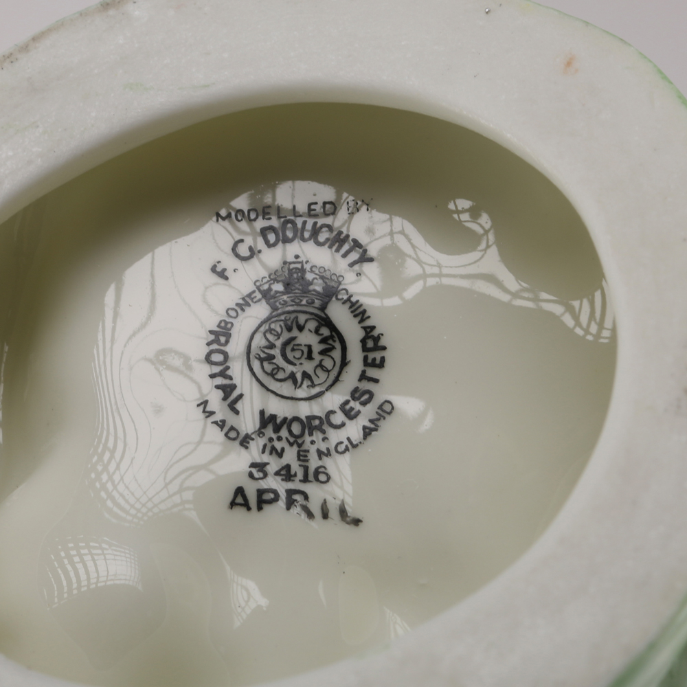 Ceramic Figurines Including Royal Worcester