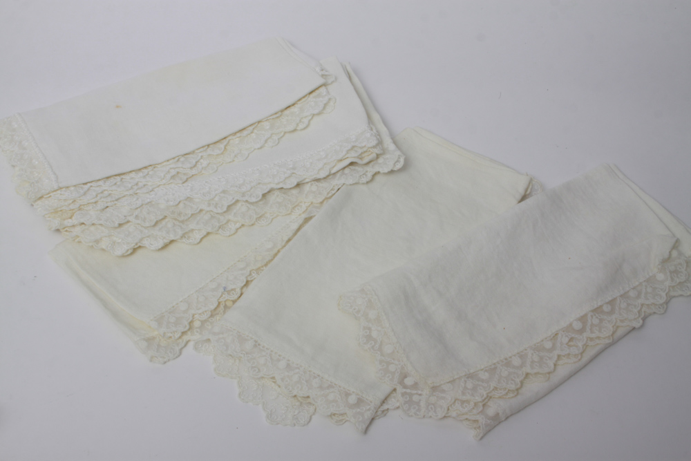 Vintage Table Linens and Crocheted Doilies