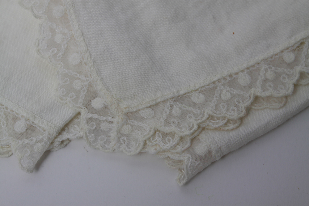 Vintage Table Linens and Crocheted Doilies