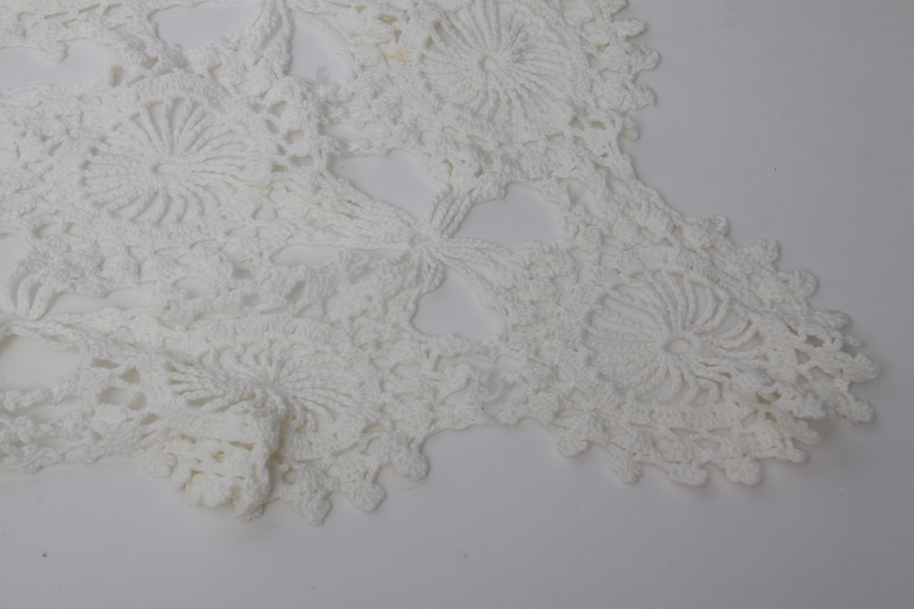 Vintage Table Linens and Crocheted Doilies
