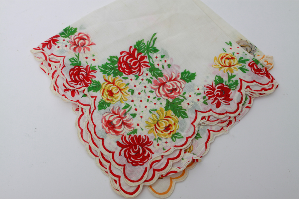 Vintage Table Linens and Crocheted Doilies