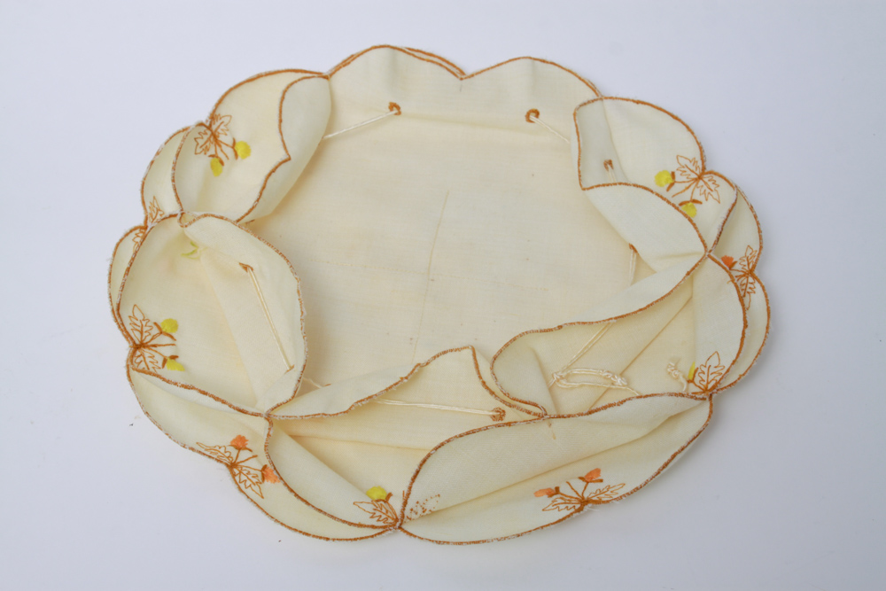 Vintage Table Linens and Crocheted Doilies