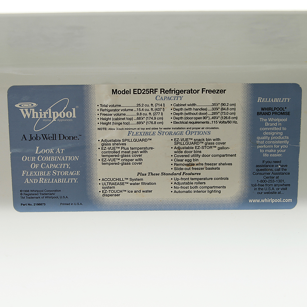 Whirlpool Refrigerator