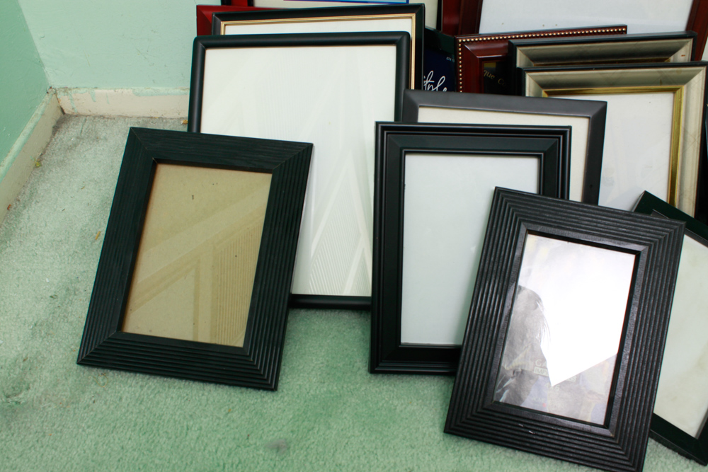 Large Collection of Picture Frames