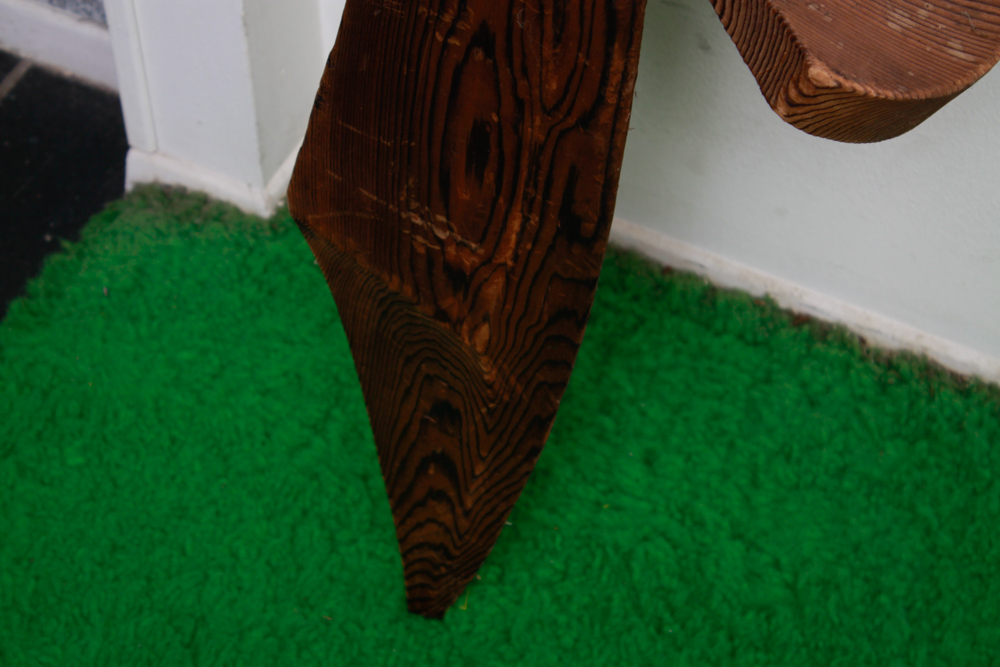 Decorative Carved Wood Sword