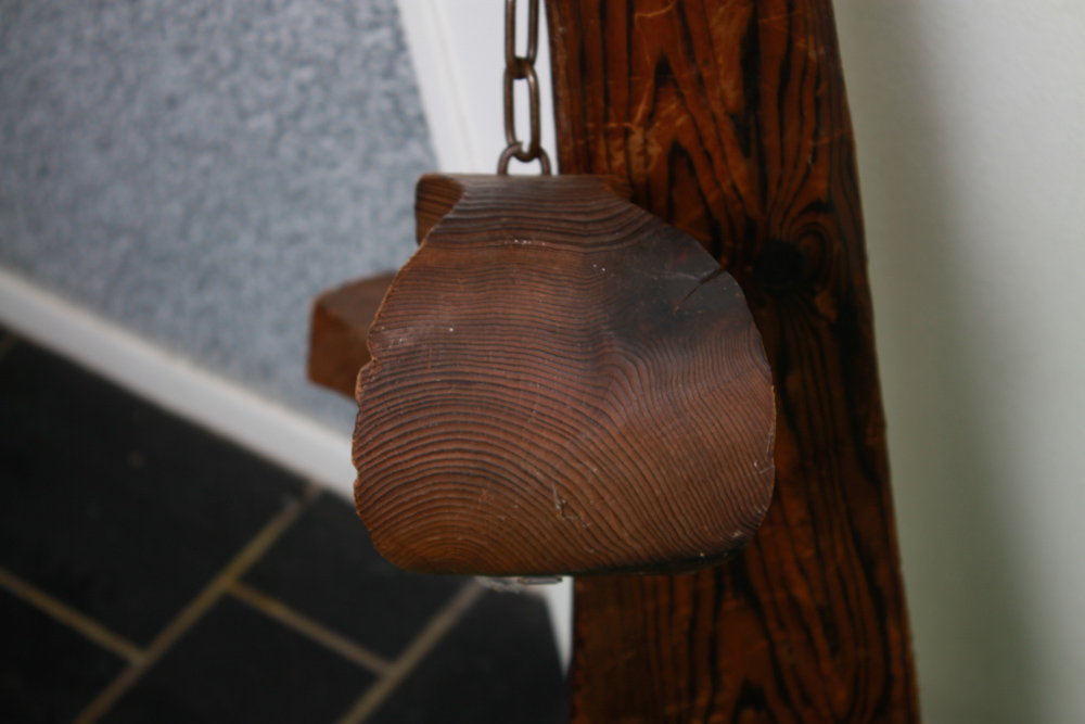 Decorative Carved Wood Sword