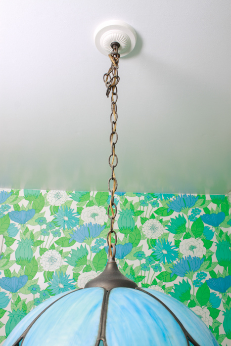 Stained Glass Pendant Light Fixture