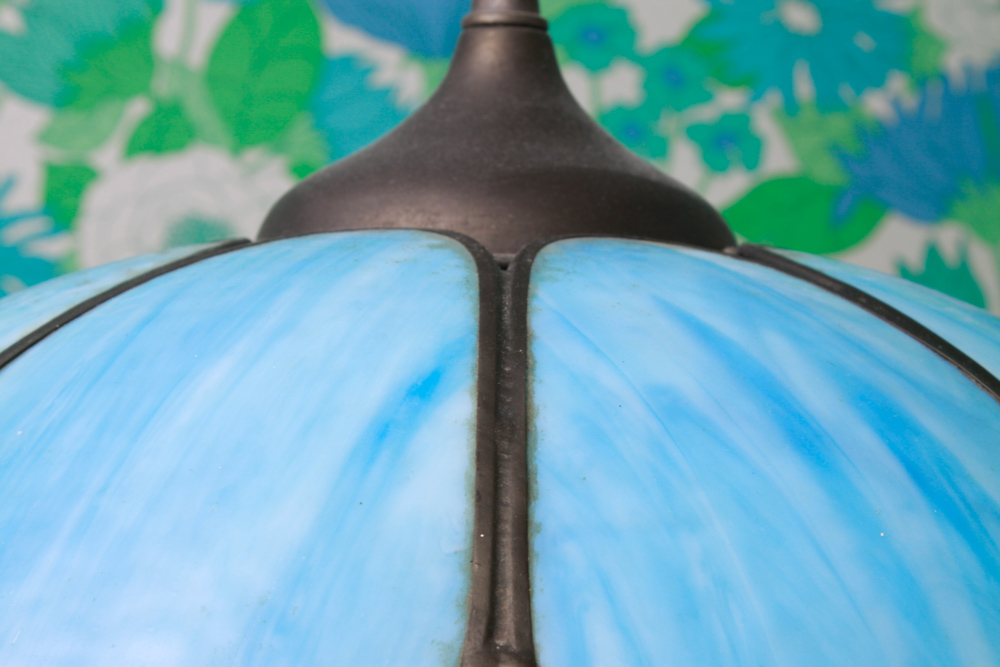 Stained Glass Pendant Light Fixture