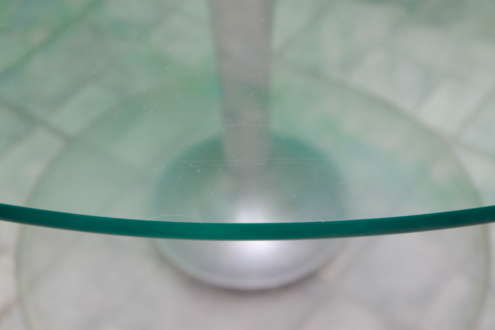Chromcraft Mid-Century Modern Glass Top Table