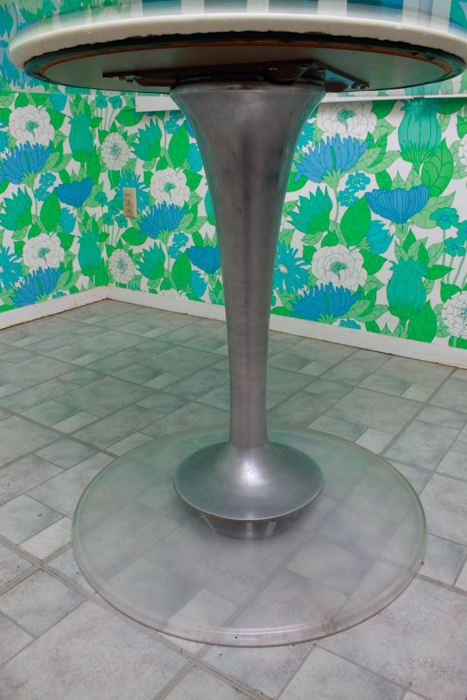 Chromcraft Mid-Century Modern Glass Top Table
