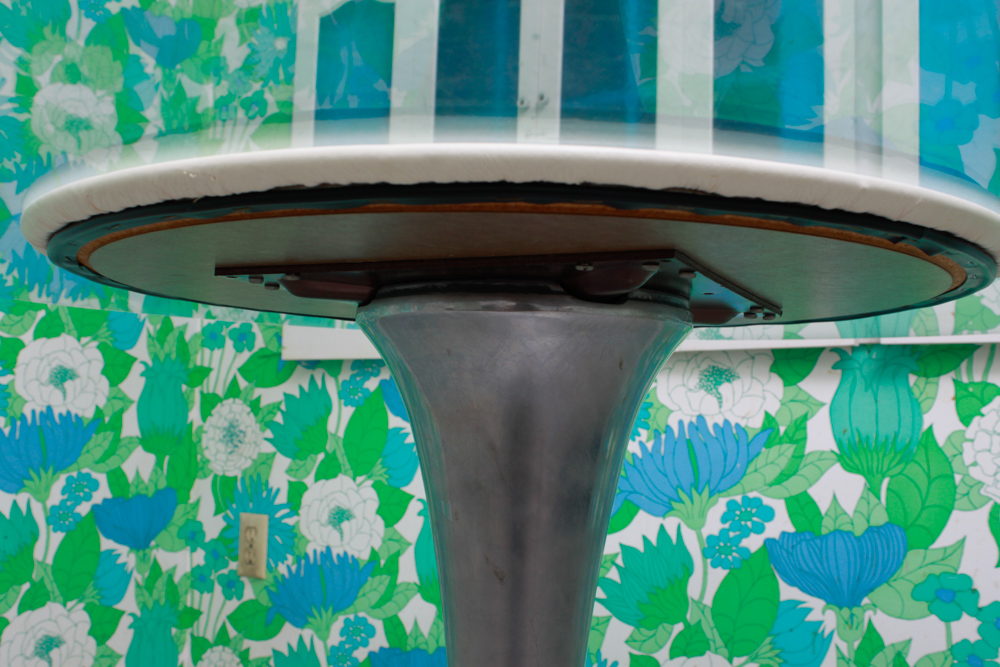 Chromcraft Mid-Century Modern Glass Top Table