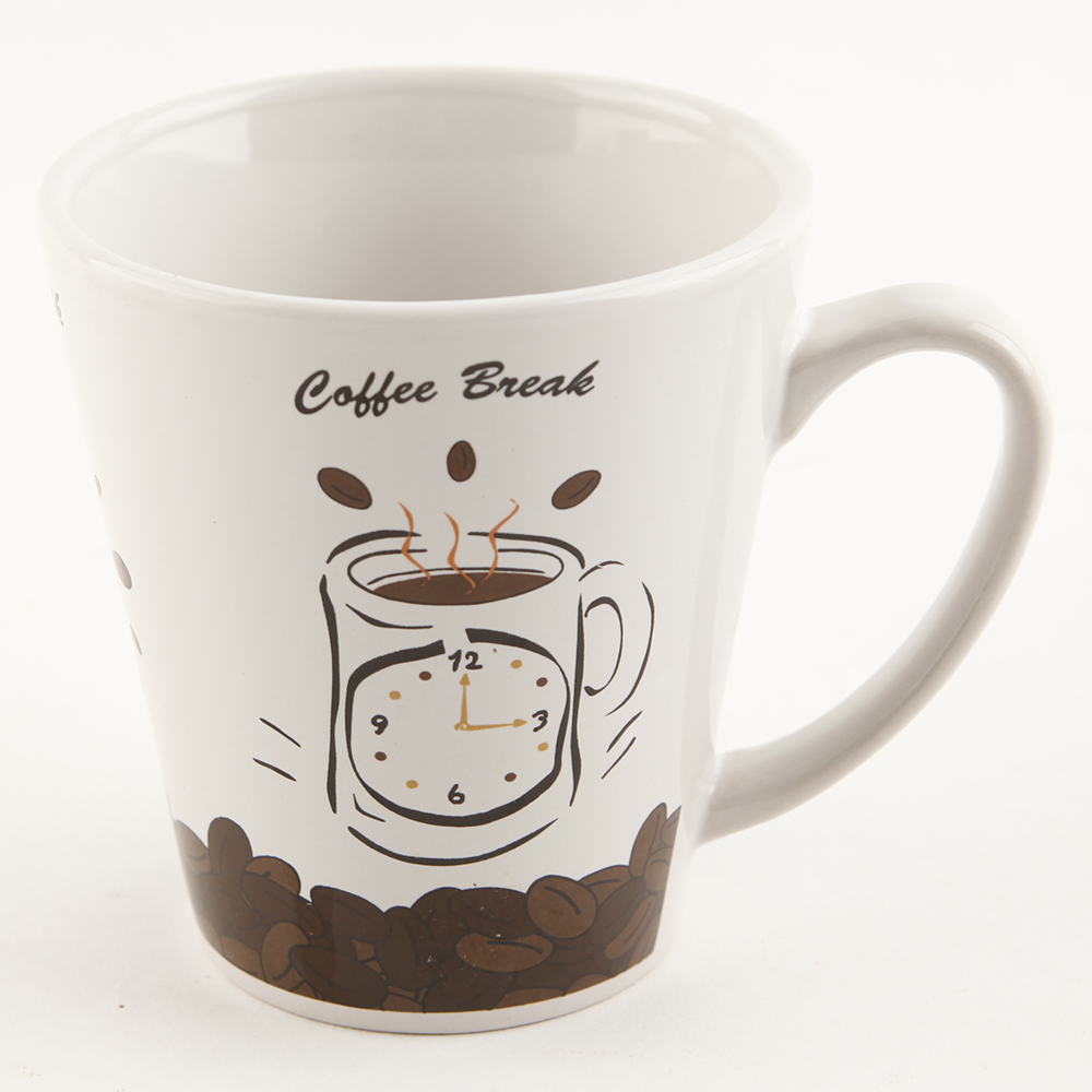 Set of Nine "Coffee Break" Coffee Mugs by Trisa