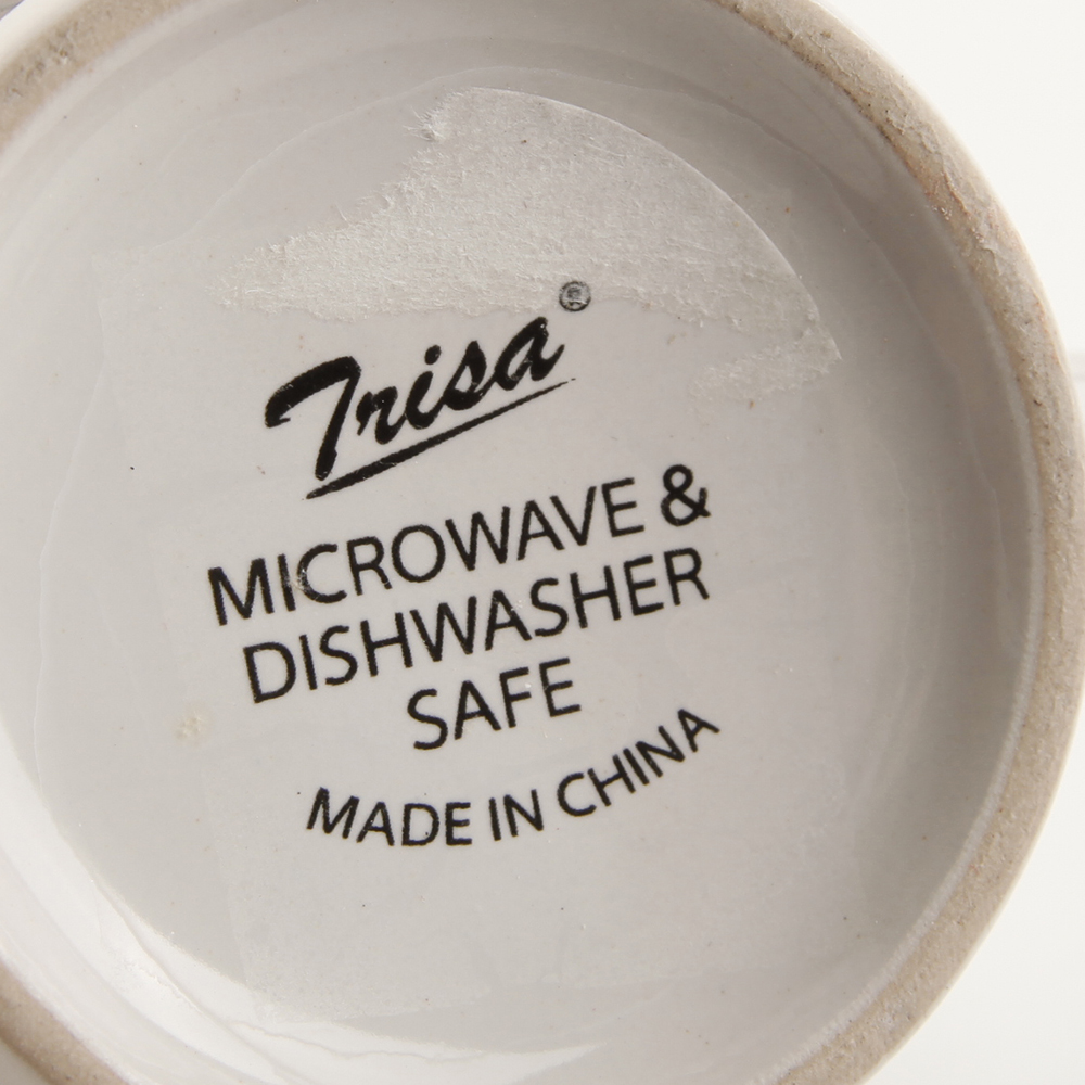 Set of Nine "Coffee Break" Coffee Mugs by Trisa