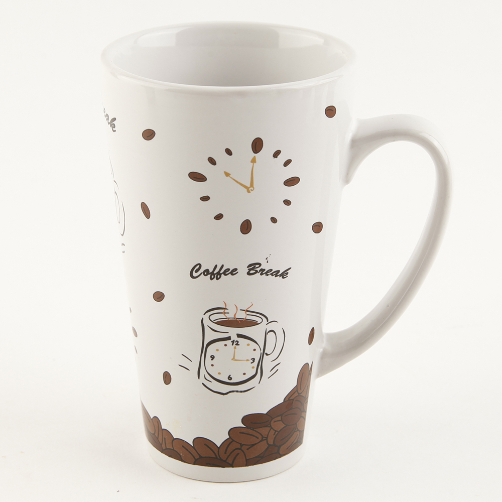 Set of Nine "Coffee Break" Coffee Mugs by Trisa