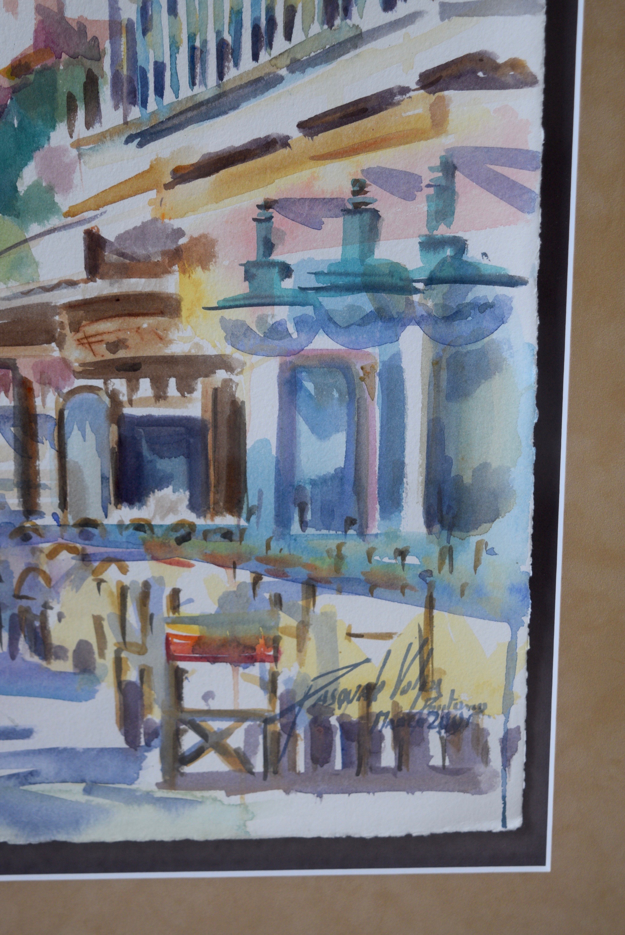 Pasquale Volpe Watercolor Painting