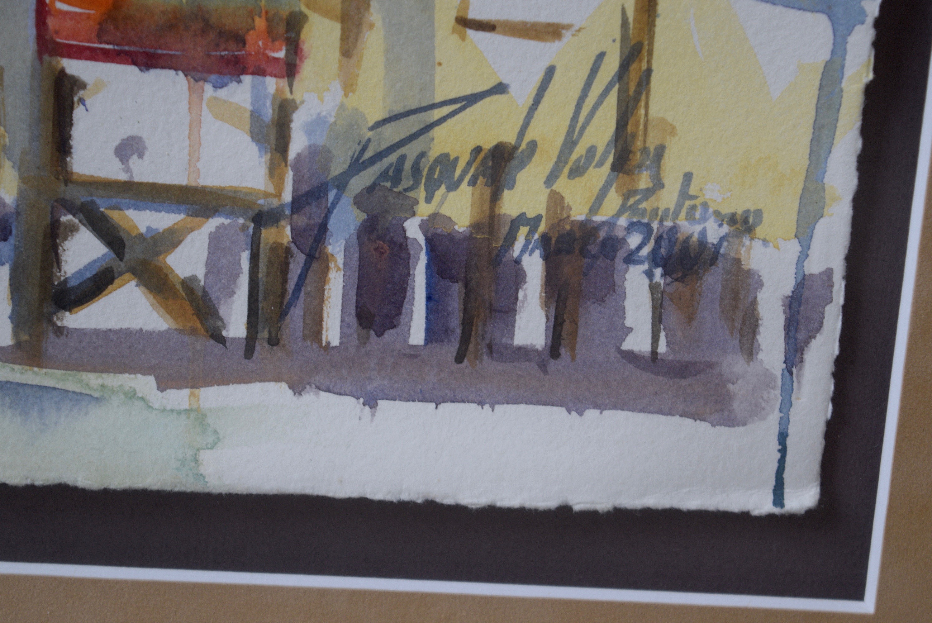 Pasquale Volpe Watercolor Painting