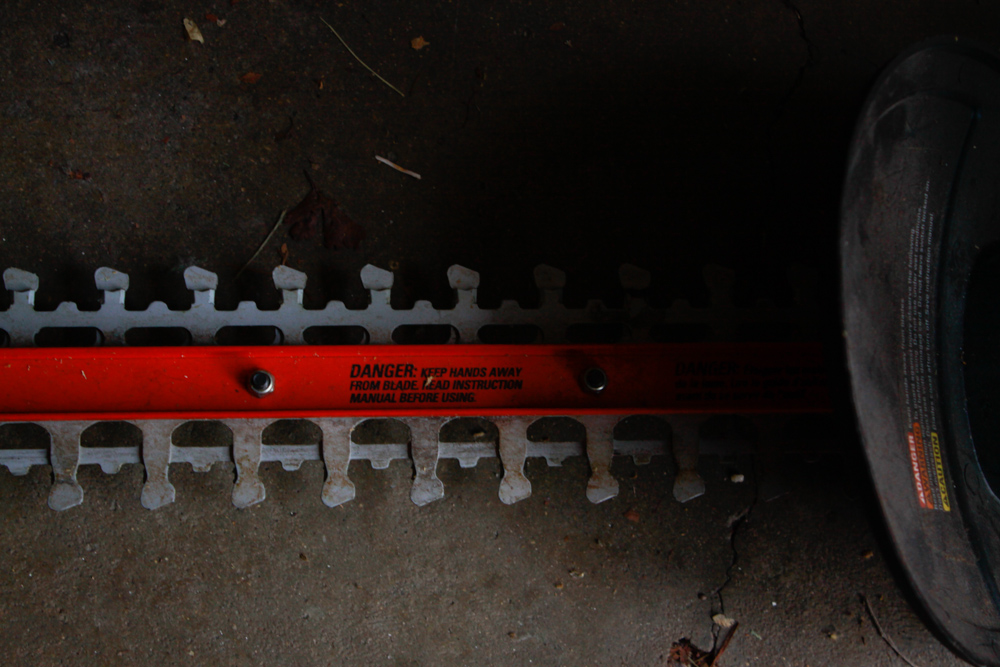 Toro Super Blower Vac and Black&Decker Hedge Hog Trimmer