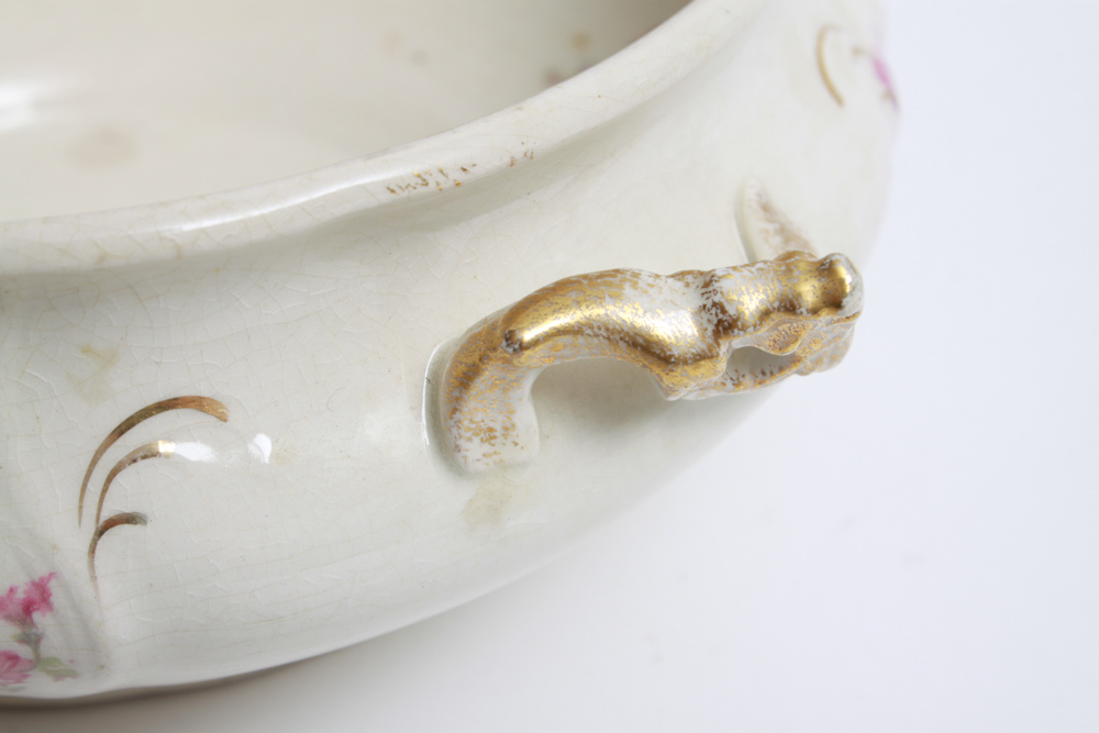 Antique Warwick China Pieces