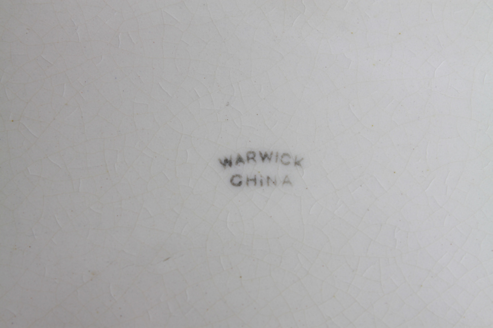 Antique Warwick China Pieces