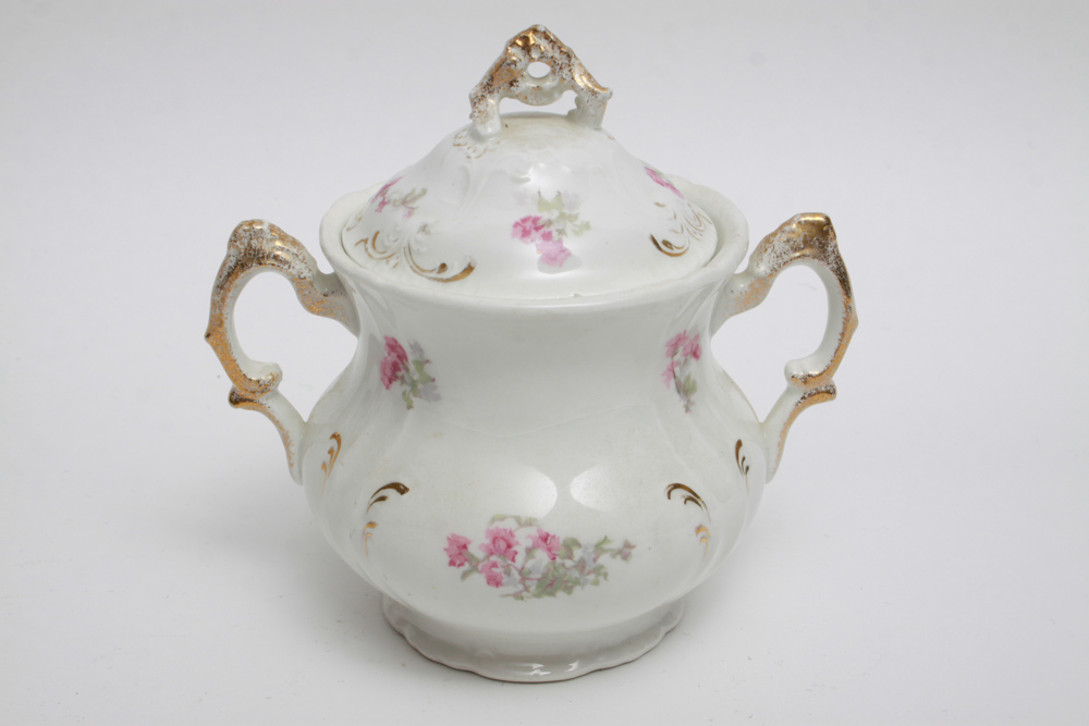 Antique Warwick China Pieces