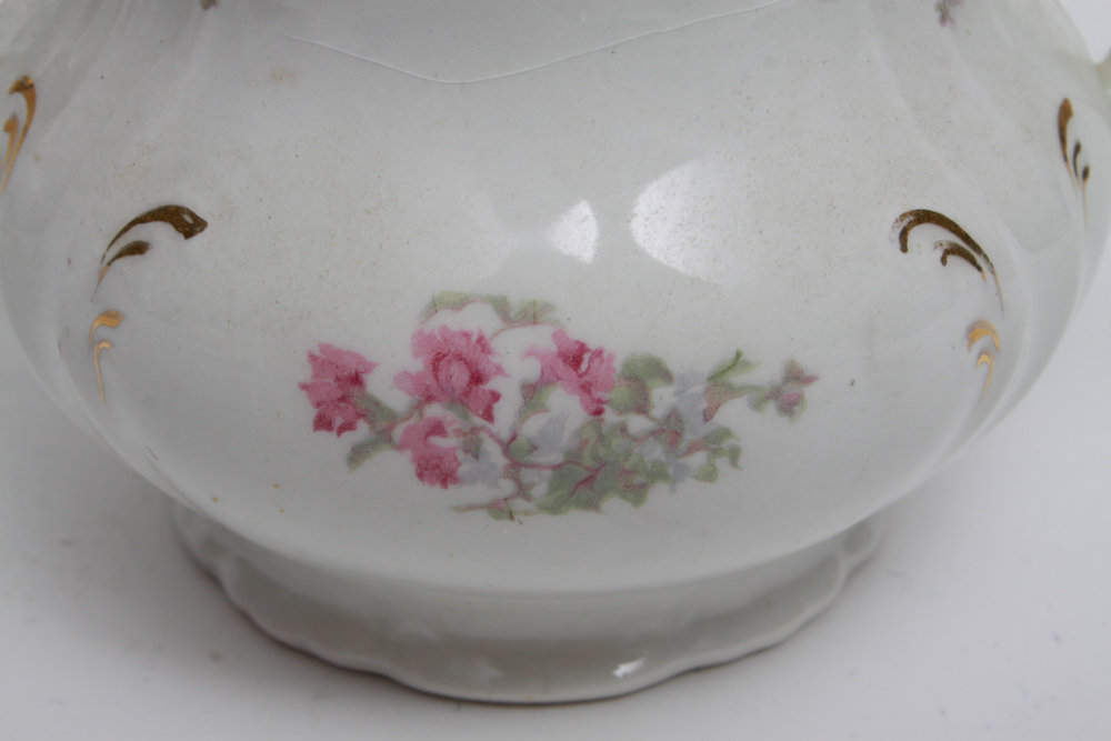 Antique Warwick China Pieces