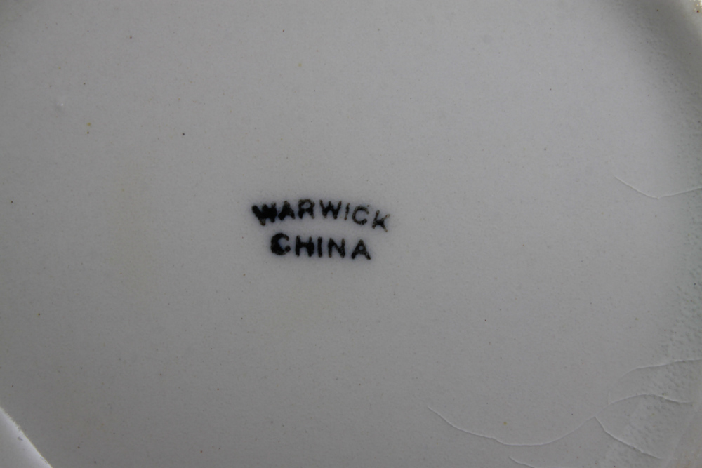 Antique Warwick China Pieces